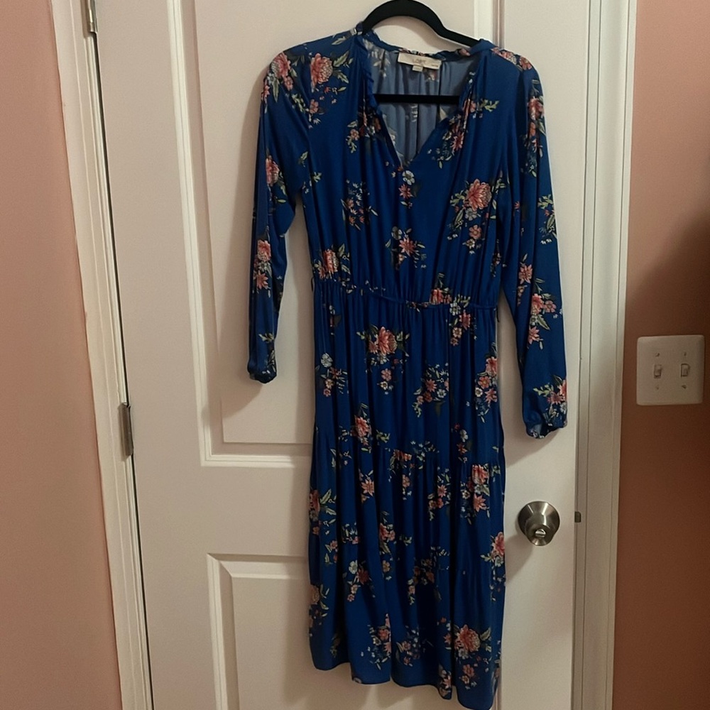 Floral dress from LOFT